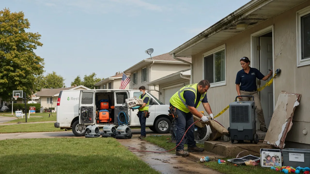 Water Damage Restoration in Points, WV near me